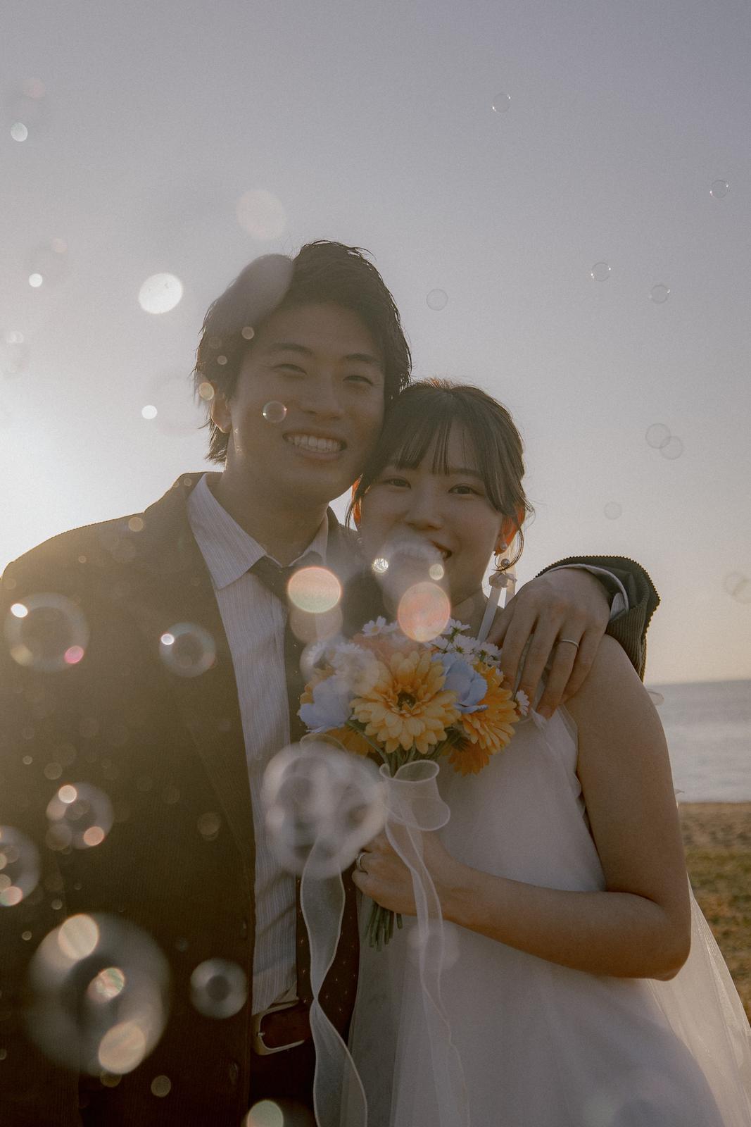 慶野松原（淡路島）での前撮り 8