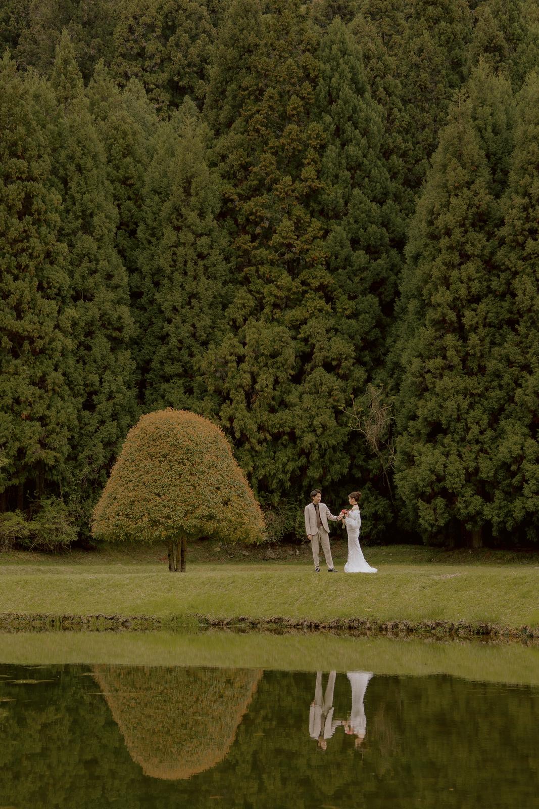 室生山上公園芸術の森での前撮り 4