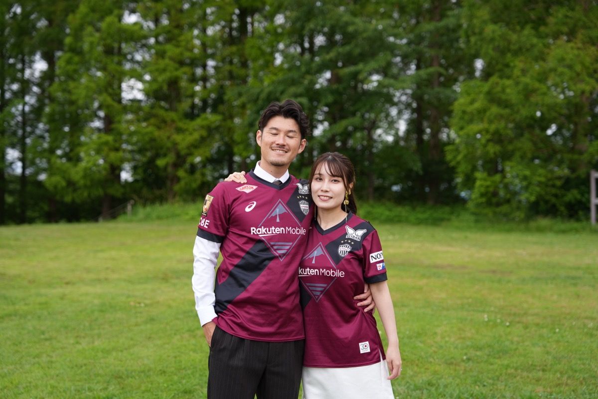 サッカーボールを使った撮影例2