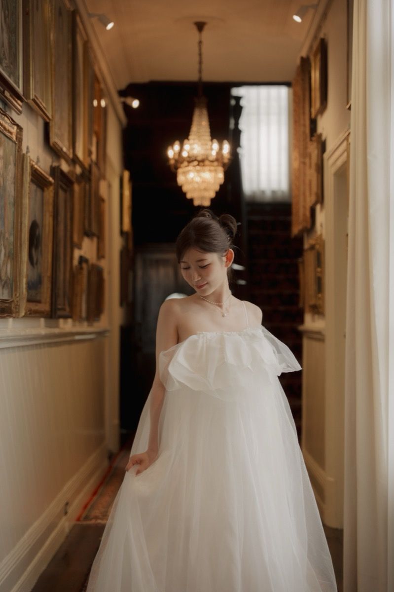 新婦ソロカットの撮影例